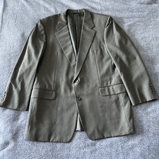 Hickey Freeman Blazer 44L Loro Piana 120s Tasmanian Wool Canterbury Sport Coat