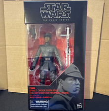 Hasbro Star Wars Black Series Finn First Order Disguise 51 2015 Force Awakens