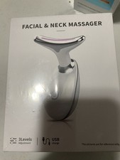 Red-Light Facial Massager for Face and Neck Sculpting Wand LED Light Therapy