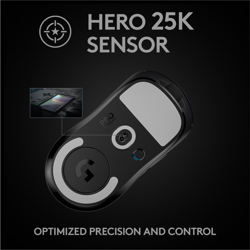 Logitech G PRO X SUPERLIGHT Wireless Gaming Mouse, Ultra-Lightweight - 第 5/6 張圖片