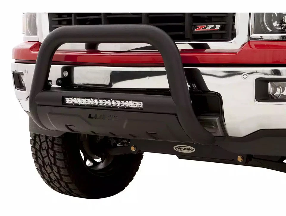 Lund Bull Bar w/Light & Wiring Black Fits 2011-2017 Chevy Silverado 2500 - Image 2 of 4