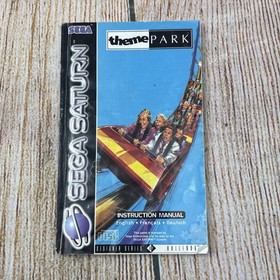 Theme Park Sega Saturn Complete With Manual (PAL)