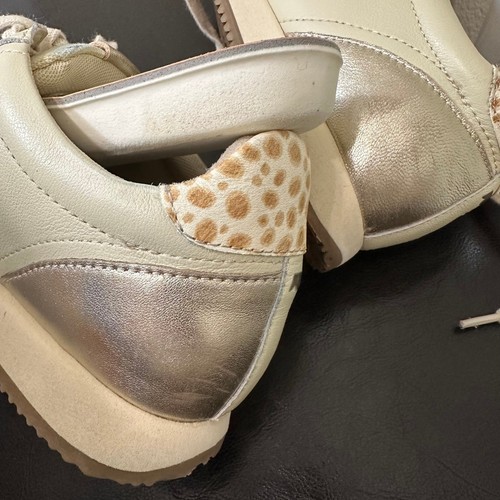 Birdies Roadrunner Damen-Sneaker Größe 8 Gelände: creme-goldfarben Animal-Print - Bild 5 von 13