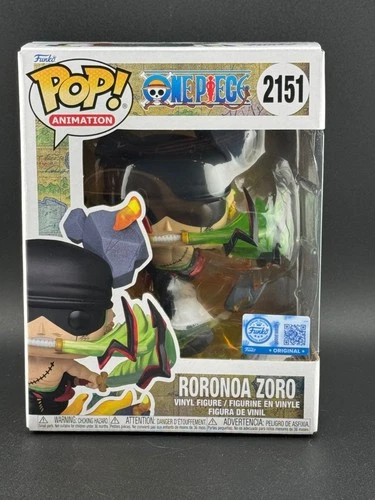 Funko Pop! Premium One Piece - Roronoa Zoro (King of Hell) Amazon Exclusive 2151