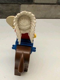 LEGO Western Indian Chief 6709 Big Chief Rattle Snake + War Paint Horse & Extras