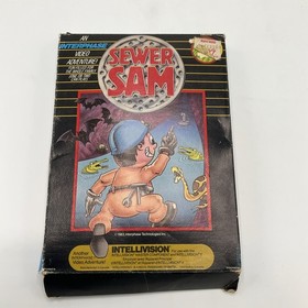 Sewer Sam (Mattel Intellivision, 1983) Complete in Original Box w Manual CIB