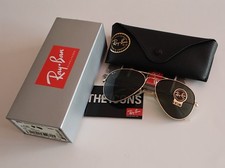 Ray-Ban RB3025 L0205 Aviator Classic Gold Frame 58mm Green G-15 Lens Sunglasses
