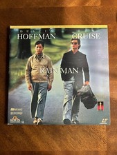 RAIN MAN 2-Laserdisc LD WIDESCREEN Like New CONDITION RARE TOM CRUISE AC-3