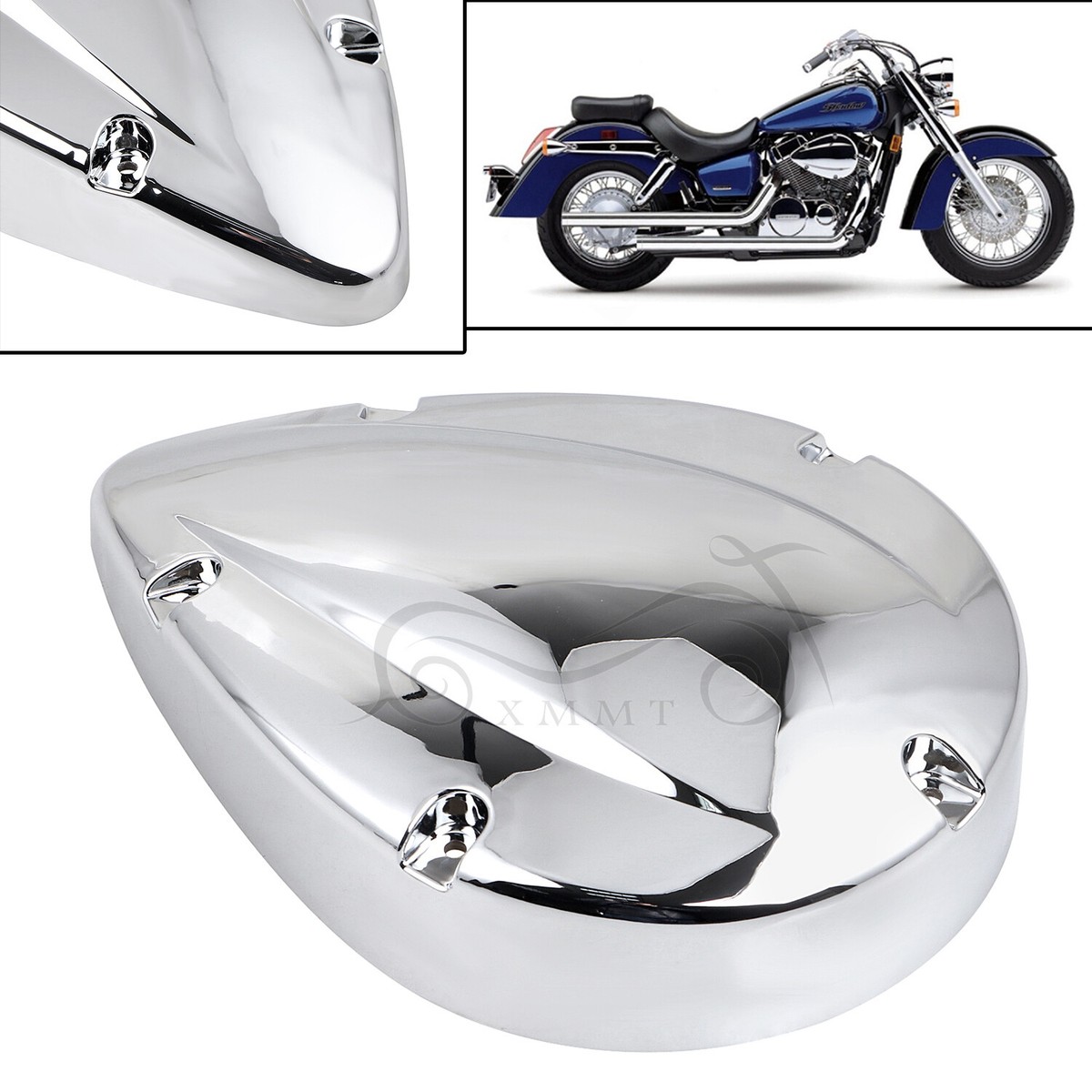Chrome Intake Air Cleaner Cover For Honda Shadow RS/Phantom/Aero