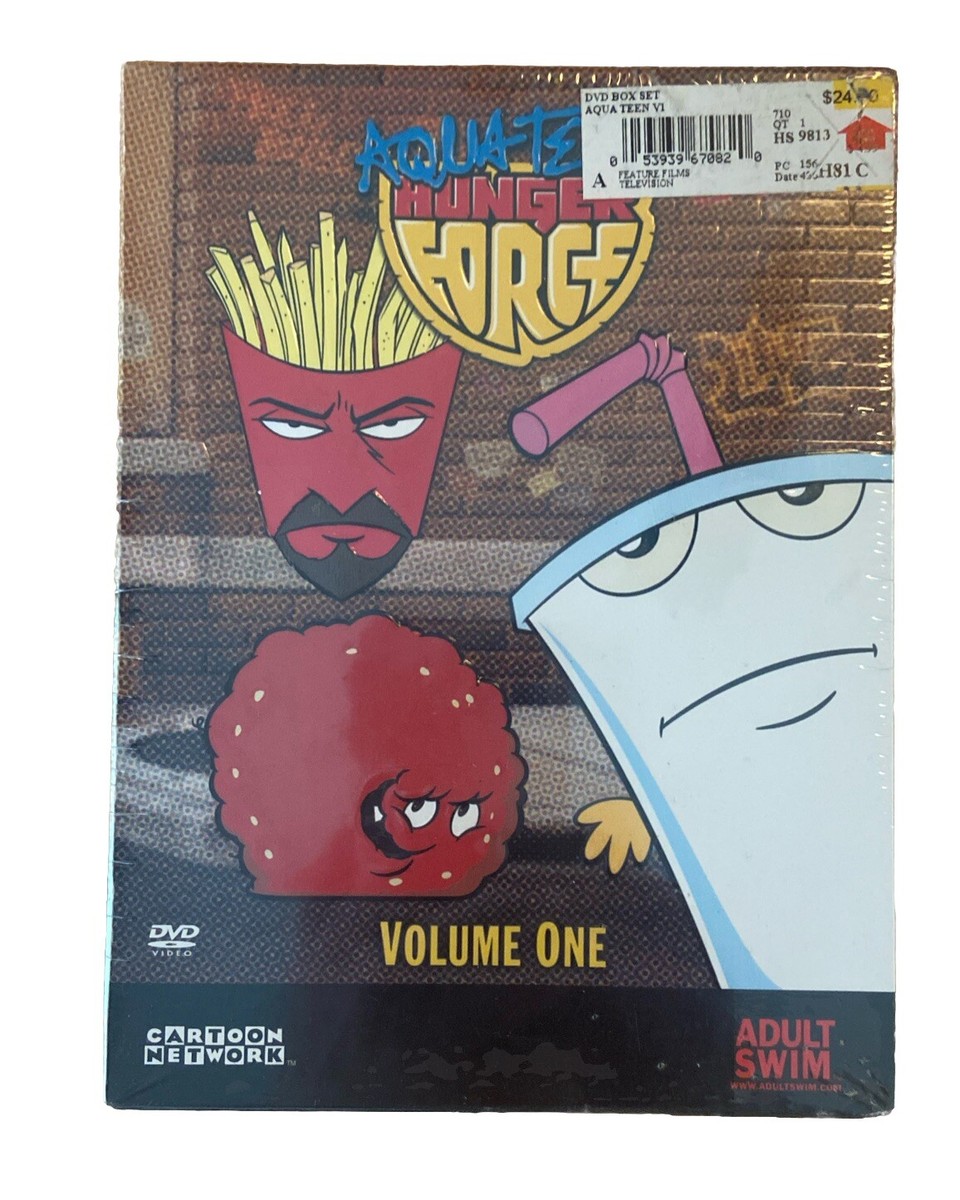 Aqua Teen Hunger Force - Vol. 1 (DVD, 2003, 2-Disc Set, Digi-Pack