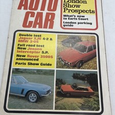 Auto Car Magazine Oct 1971 Issue Deceased Estate Jaguar Rover Vintage