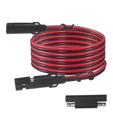 SAE to SAE Extension Cable 16AWG - SAE Cable 6FT Battery Charger Extension Co...