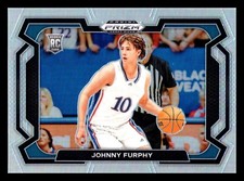 2024 Panini Prizm Draft Picks - Johnny Furphy RC Rookie Variation Silver #91 KU