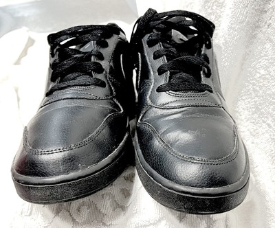 Nike Mens Ebernon Low AQ1775-003 Black Casual Shoes Sneakers  display picture 3