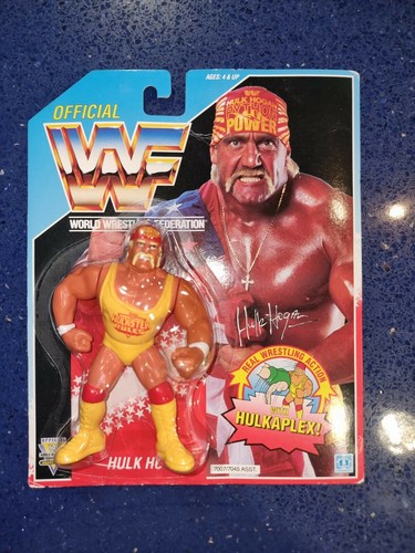 WWF Hasbro Hulk Hogan MOC Series 3...