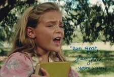 HANNA R HALL signed Autogramm 20x30cm FORREST GUMP in Person autograph COA