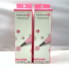 Celebrate It Disposable Decorating Bags Bakeware 12 in/ 30.4 cm 50 pc LOT OF 2