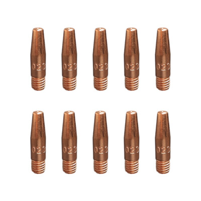 10-pk 11T-23 .023'' Tapered Contact Tips for Tweco Mini #1 Linc. 100L MIG Guns
