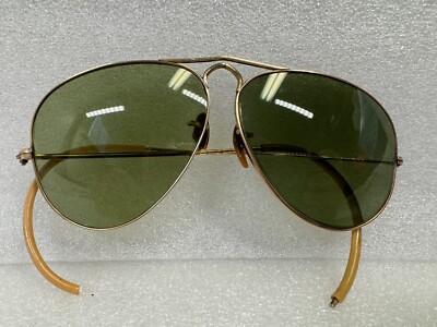 Vintage Original 1950’s Ray Ban Aviator Sunglasses 1/10 12K GF S/C AS-IS! 