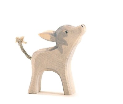 Ostheimer 11206 Esel klein Kopf hoch aus Holz Neu vom Fachhändler