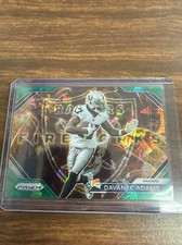 2023 Prizm Davante Adams Green Ice Prizm Fireworks #F21 Raiders