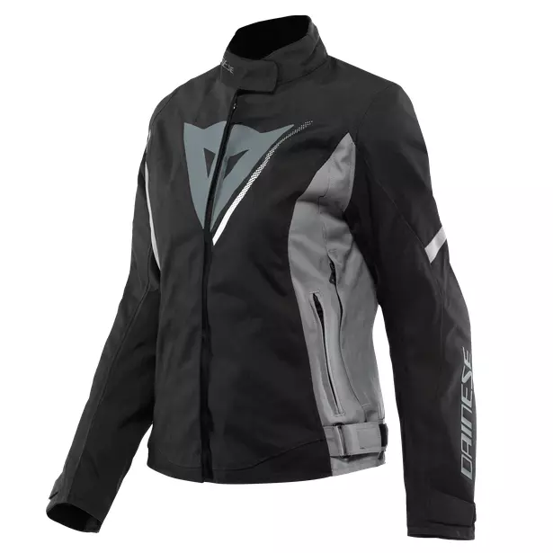 Women's Jacket Motorcycle Dainese Fast Lady Dry Black Gray TG 46 Ebony