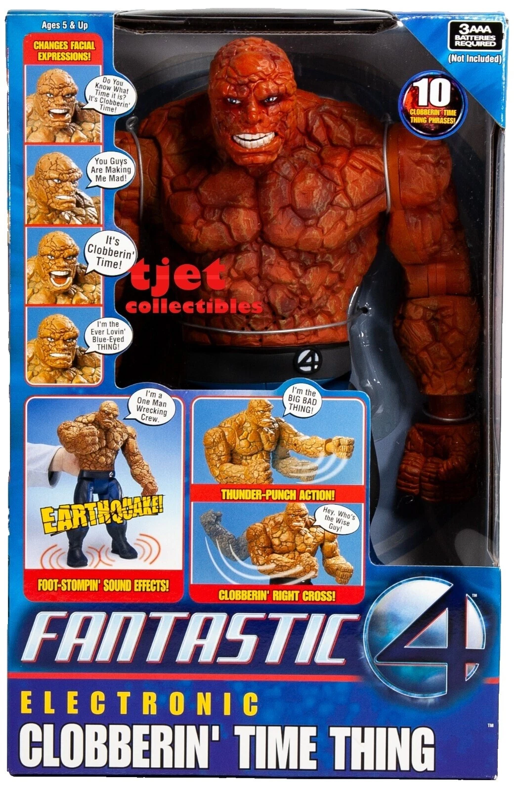 ToyBiz Action Figures The Thing & Accessories