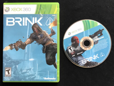 Brink (Microsoft XBOX 360, 2011) Shooter Adventure Co-Op COMPLETE