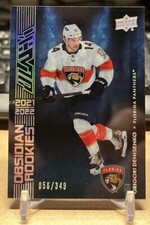2021-22 UD Black Obsidian Rookies #OR8 Grigori Denisenko RC /349 - PANTHERS