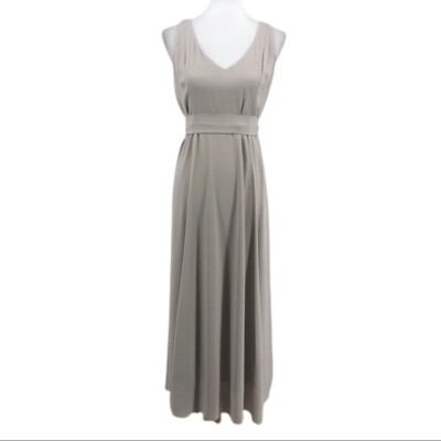 Women's Cream Show Me Your MuMu Jenn Beige Maxi Low Back Bridesmaid Dress  Siz... | eBay
