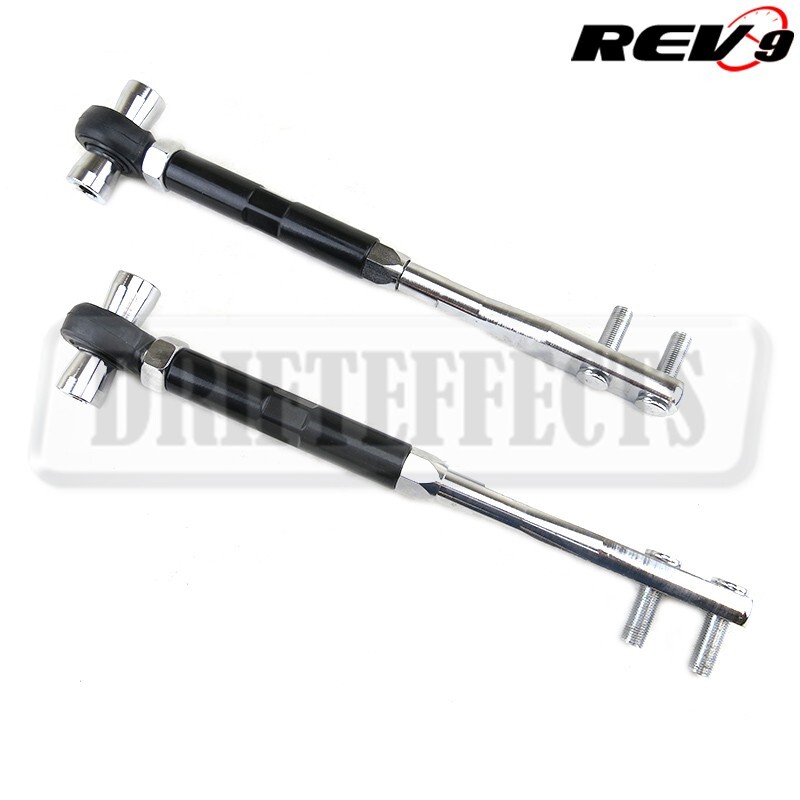 ムク　SAR　アビスアイ FOR 240SX S13 S14 300ZX Z32 BLACK PILLOW TENSION ADJUSTABLE ARM