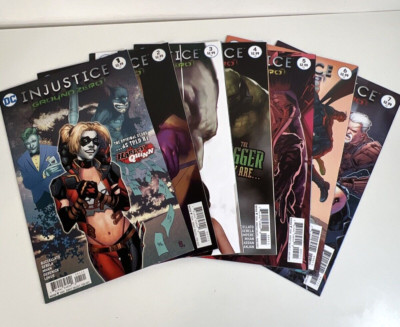 DC Comics Injustice Ground Zero Issues 1-6 Variant Covers (2017) Harley Quinn