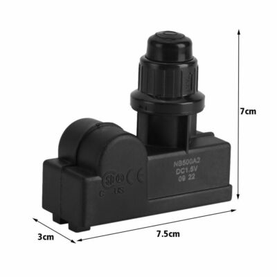 2 Outlet BBQ Grill Replacement Push Button AA Battery Igniter Spark Generator US