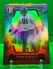 #4/13 RC 2024 Byron Murphy II EMERALD Gold Standard DT SEAHAWKS THE DARK SIDE