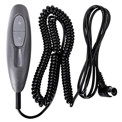 2 Button 5 Pin Plug Recliner Remote Okin Hand Controller Replacement Power Li...