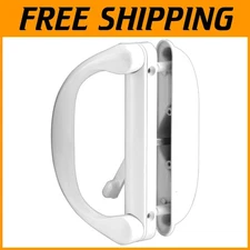 Easy Install White Door Pull for Patio Doors