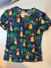 Disney Snow White Scrub Top