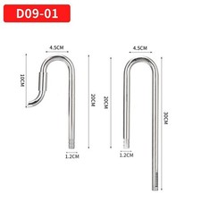 Lily Tube Aquarium Filterschläuche Zulaufrohr für Nano Aquarium bepflanzt