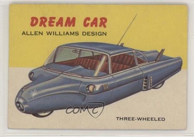 1954 Topps World on Wheels Allen Williams Dream Car #107 z6d