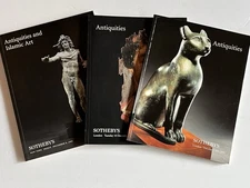 3-Sotheby's Auction Catalogs- Antiquities and Islamic Art-- London 1996, NY 1995