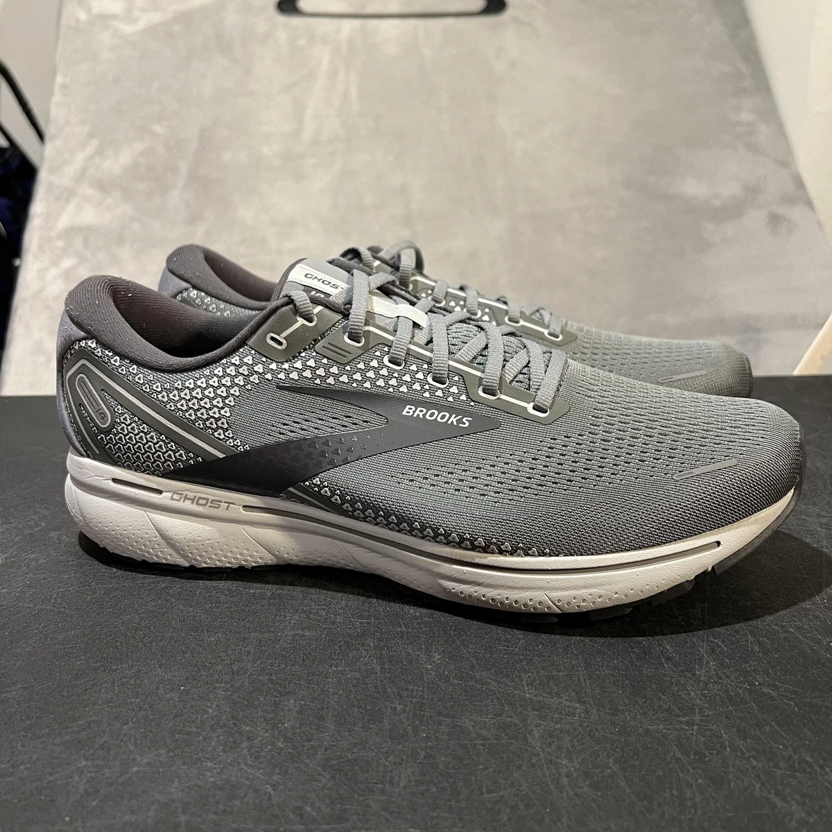 Brooks Ghost 14 Gray - 110369-2E-067 for sale | eBay display picture 3