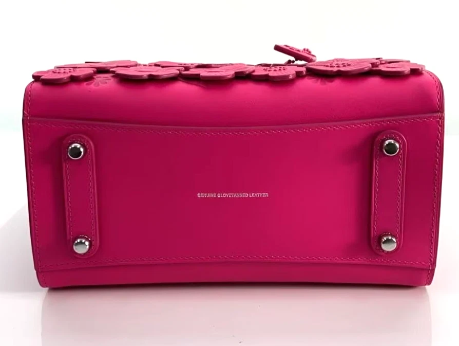 Borsa a tracolla Coach CU053 Rogue Tea Rose in pelle 2 vie