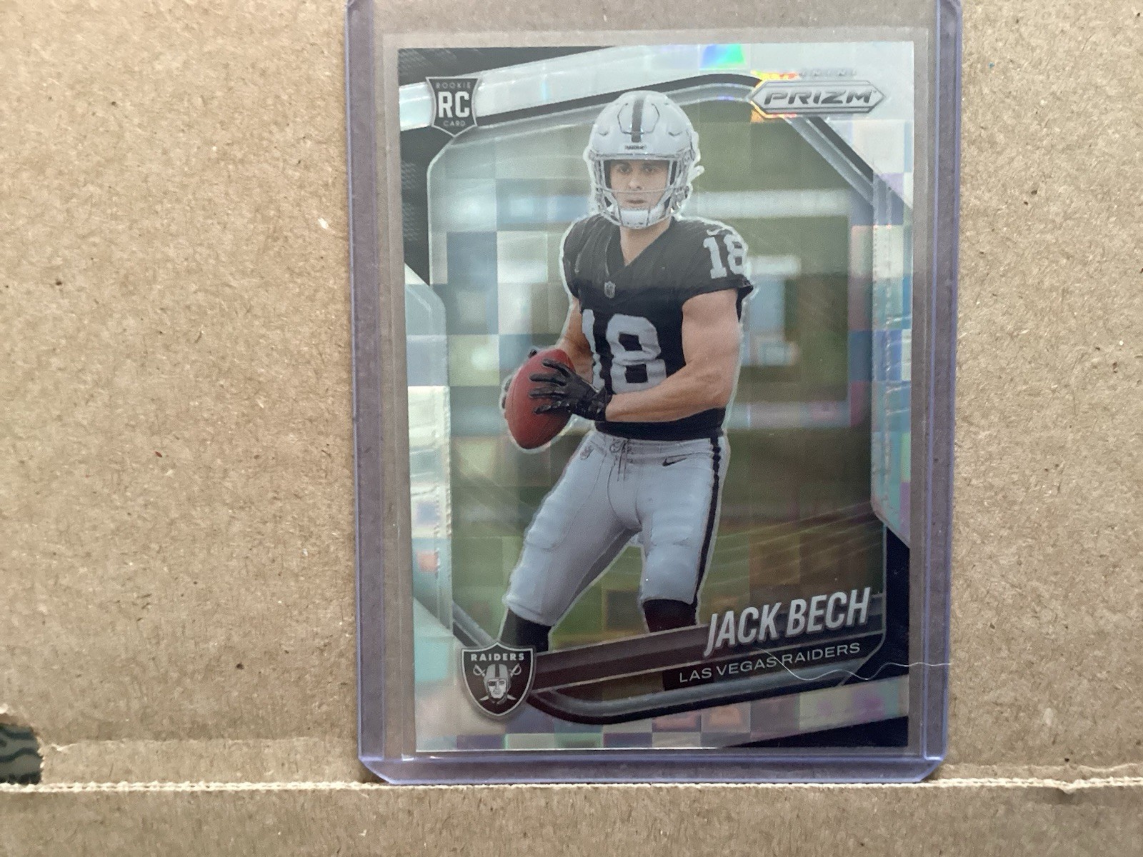 2025 Panini Prizm - Rookies Jack Bech #346 Pandora Prizm /400 (RC)