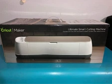 Champagne Cricut Maker Die Cut Machine Bundle  w/ Box - Lots of extras