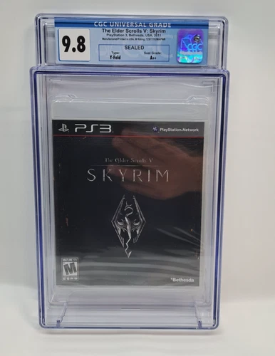 The Elder Scrolls V: Skyrim PlayStation 3 PS3 Graded CGC 9.8 A++ Sealed New