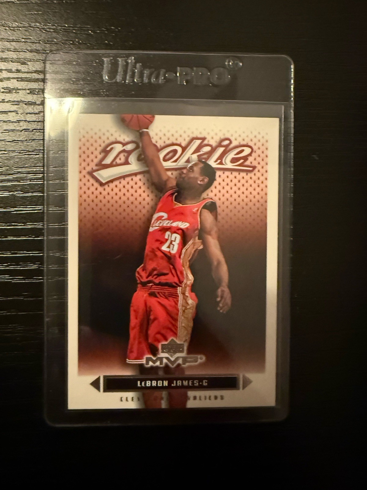 2003-04 Upper Deck MVP - Rookie LeBron James #201 (RC)