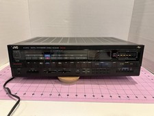 JVC R-X370VB RECIEVER SYNTHESIZER VINTAGE TESTED WORKS NO TUNER DISPLAY WORKS