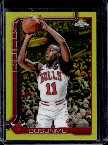 2025 Topps Ayo Dosunmu Base (Raw)