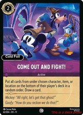 Come Out and Fight Lorcana TCG 11 - 62/204 Cold Foil