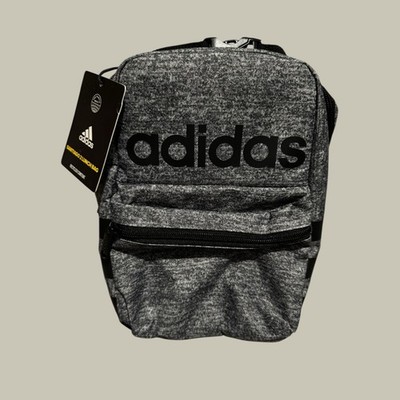 NEW Adidas Santiago 2 Lunch Bag Insulated Top Handle Jersey Onix Gray Black